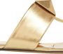 Valentino Garavani Sandalen Leather Sandals in goud - Thumbnail 2