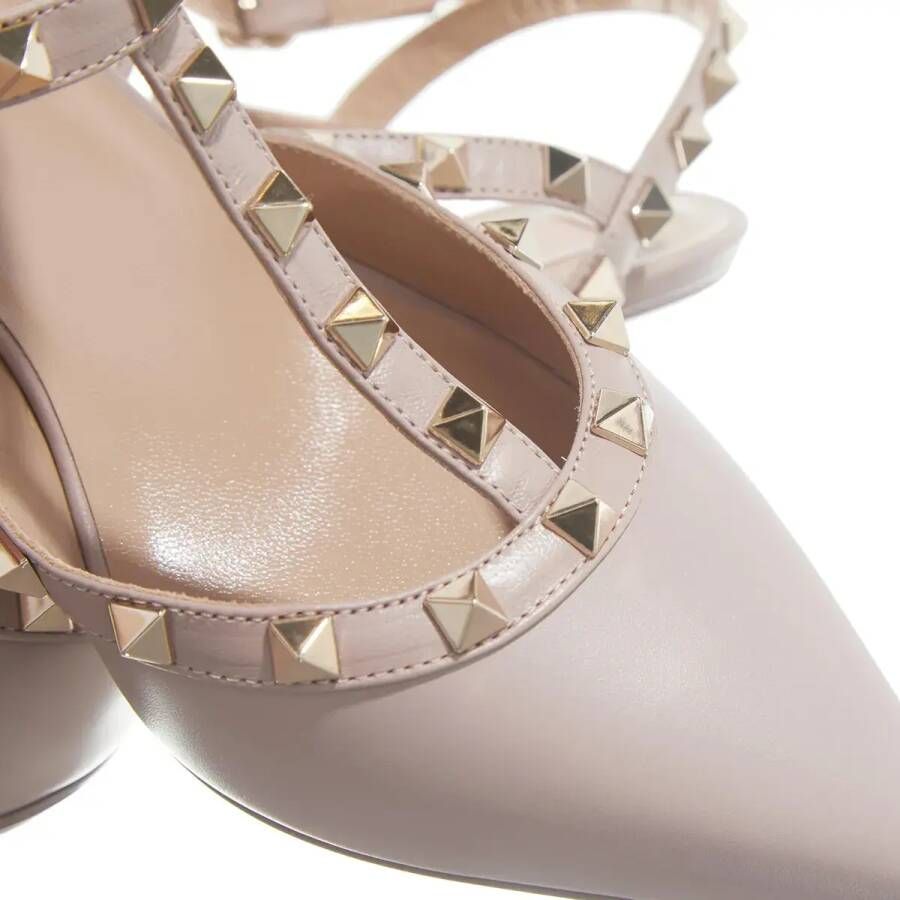 Valentino Garavani Sandalen met hak Ankle Strap in taupe