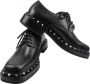 Valentino Garavani Sandalen met hak Stringata bassa nera con borchie in zwart - Thumbnail 2