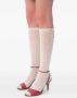 Valentino Garavani Sandalen Red Leather Sandals With V Logo And Ankle Strap in rood - Thumbnail 2