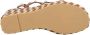 Valentino Garavani Sandalen Rockstud Calfskin Wedges With Straps in bruin - Thumbnail 3