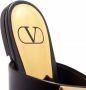 Valentino Garavani Sandalen Rockstud Flat Sandals in zwart - Thumbnail 3