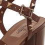 Valentino Garavani Sandalen Rockstud Sandals in bruin - Thumbnail 2