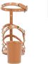 Valentino Garavani Sandalen Rockstud Sandals in bruin - Thumbnail 2
