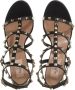 Valentino Garavani Studded Leren Sandalen met Dikke Hak Black Dames - Thumbnail 13