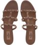Valentino Garavani Sandalen Rockstud Slide in beige - Thumbnail 3