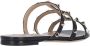 Valentino Garavani Sandalen Rockstud' Slide Sandals – Black in zwart - Thumbnail 2