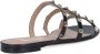 Valentino Garavani Sandalen "Rockstud" Slide Sandals Black in zwart - Thumbnail 2