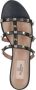 Valentino Garavani Sandalen "Rockstud" Slide Sandals Black in zwart - Thumbnail 3