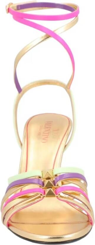 Valentino Garavani Sandalen Rockstud Strappy Sandals in meerkleurig