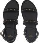 Valentino Garavani Sandalen Rockstud Torchon Sandal in zwart - Thumbnail 4