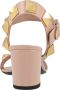 Valentino Garavani Sandalen Roman Stud Calfskin Sandal in beige - Thumbnail 2
