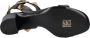 Valentino Garavani Sandalen Roman Stud Calfskin Sandal in zwart - Thumbnail 3
