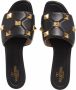 Valentino Garavani Sandalen Slide Roman Stud Quilted in zwart - Thumbnail 2