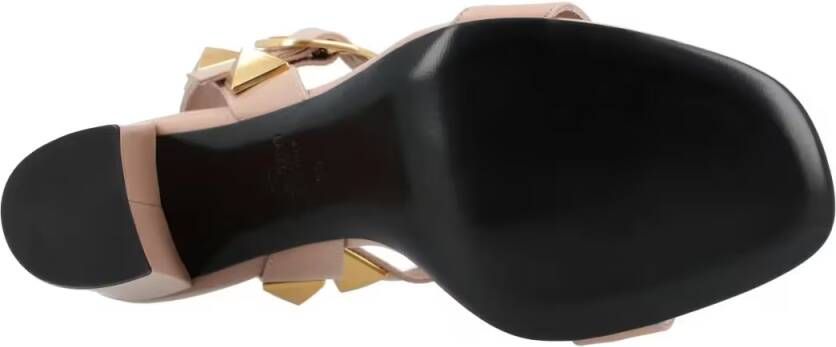 Valentino Garavani Sandalen Roman Stud Sandals 90Mm Nude in beige