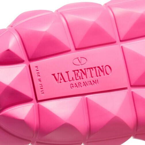 Valentino Garavani Sandalen Roman Stud Turtle Slides in roze