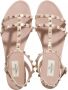 Valentino Garavani Sandalen Sandal Summer Rockstud in poeder roze - Thumbnail 2