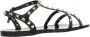 Valentino Garavani Zwarte Rockstud Sandalen met Gesp Sluiting Black Dames - Thumbnail 5