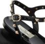 Valentino Garavani Zwarte Rockstud Sandalen met Gesp Sluiting Black Dames - Thumbnail 6