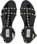 Valentino Garavani Zwarte Rockstud Sandalen met Gesp Sluiting Black Dames - Thumbnail 7
