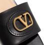 Valentino Garavani Sandalen Slide Antique Brass in zwart - Thumbnail 3