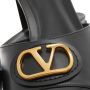 Valentino Garavani Sandalen Slides Vlogo in zwart - Thumbnail 3