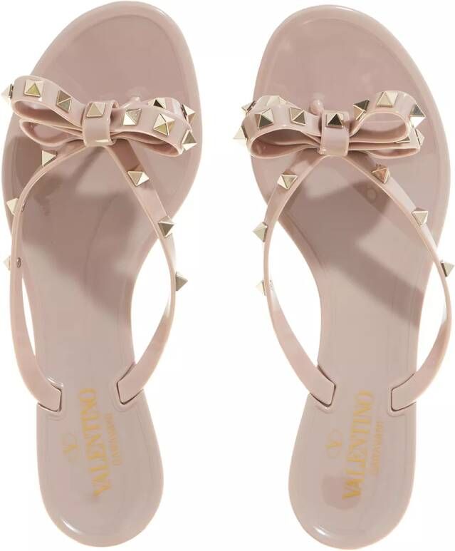 Valentino Garavani Sandalen Thong Summer Rockstud in beige