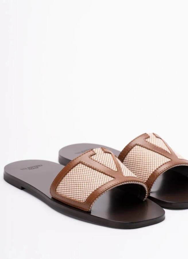 Valentino Garavani Sandalen `Vg Viva Superstar` Slides in beige