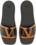 Valentino Garavani Sandalen "Viva Superstar" Slide Sandal in zwart - Thumbnail 4