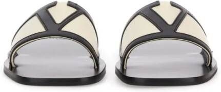 Valentino Garavani Sandalen Viva Superstar Slide Sandal With Contrasting Emble in beige