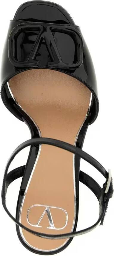 Valentino Garavani Sandalen 'Vlogo' Platform Sandals in zwart