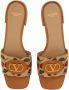 Valentino Garavani Sandalen "Vlogo Signature" Slide Sandal in beige - Thumbnail 3