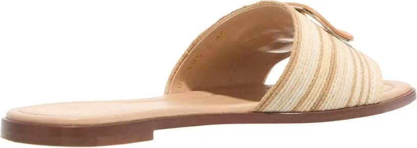 Valentino Garavani Sandalen VLogo Slide in beige