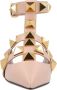 Valentino Garavani Slippers & Mules Pointed Toe Ballerinas With Roman Stud Rivets And in beige - Thumbnail 4