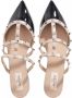 Valentino Garavani Slippers & Mules Rockstud Flat Mules in poeder roze - Thumbnail 2