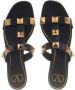 Valentino Garavani Slippers Roman Stud Slide Sandals in zwart - Thumbnail 3