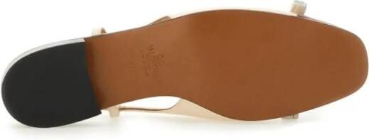 Valentino Garavani "Valet Du Roi" Ballerina Slingback in beige