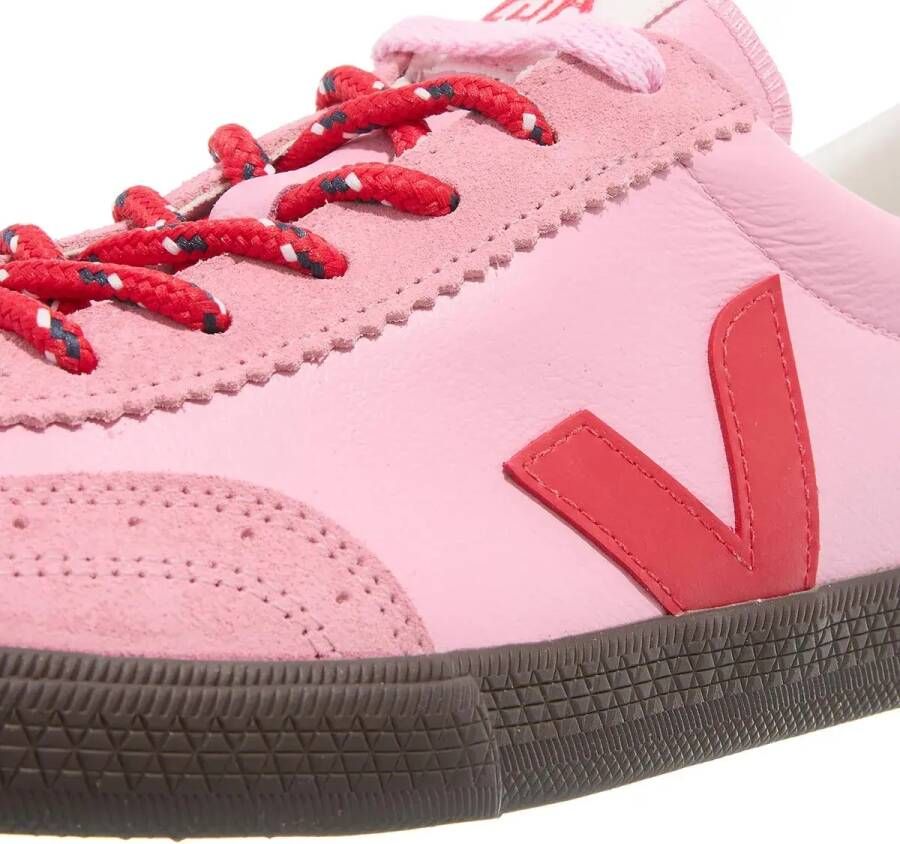 Veja Low-Top Sneakers Volley in poeder roze
