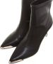 Versace Jeans Couture Zwarte Enkellaarsjes voor Dames Aw23 Black Dames - Thumbnail 5