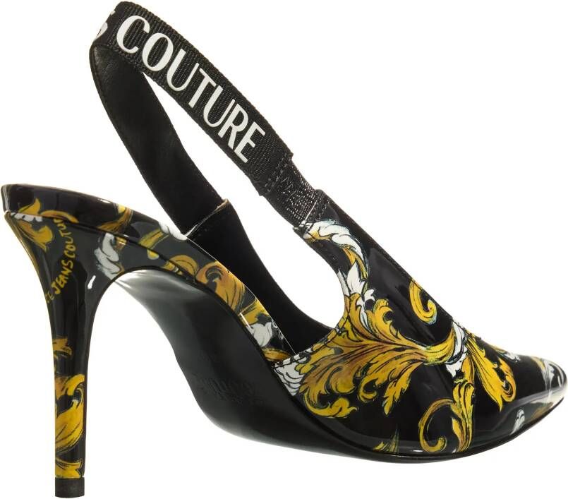Versace Jeans Couture Hoge hakken Fondo Scarlett Dis. S52 in geel