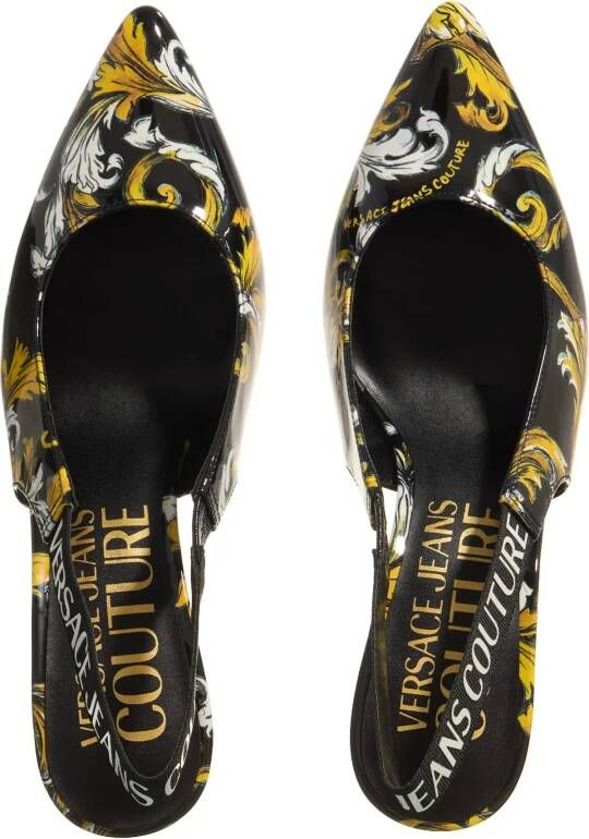 Versace Jeans Couture Hoge hakken Fondo Scarlett Dis. S52 in geel