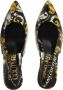 Versace Jeans Couture Hoge hakken Fondo Scarlett Dis. S52 in geel - Thumbnail 5
