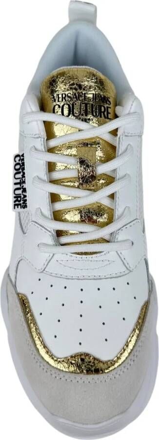 Versace Jeans Couture Low-Top Sneakers Dames Sneaker in wit