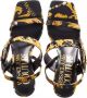 Versace Jeans Couture Zwarte Sandalen Stijlvol Model Black Dames - Thumbnail 10