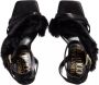 Saint Laurent Boots Kiki Lace-Up Leopard-Print Ankle Boots in zwart - Thumbnail 4