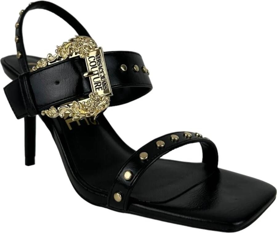 Versace Jeans Couture Hoge hakken Dames Pump in zwart