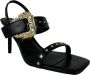 Versace Jeans Couture Hoge hakken Dames Pump in zwart - Thumbnail 2