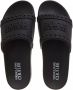 Versace Jeans Couture Slippers Fondo Shelly in zwart - Thumbnail 2