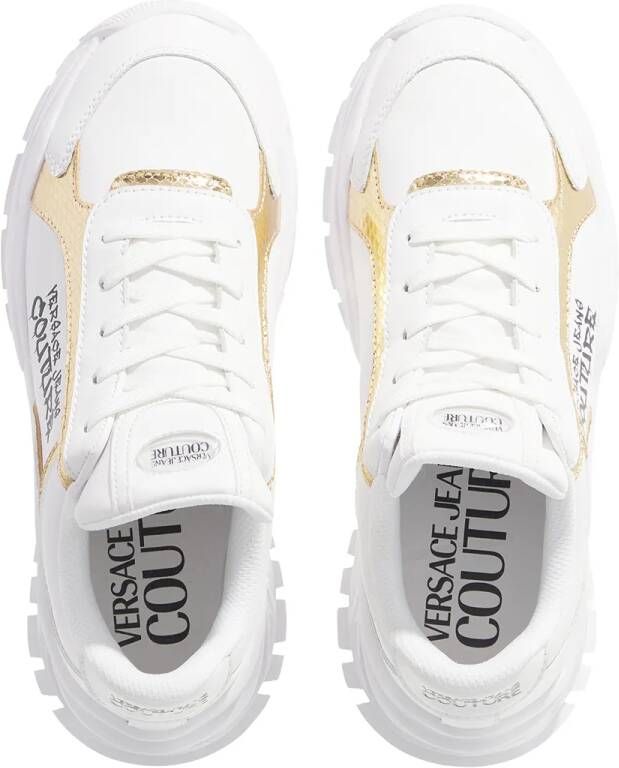 Versace Jeans Couture Sneakers Fondo Hiker in wit