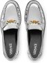 Versace Loafers Flat shoes Silver Divers in zilver - Thumbnail 2